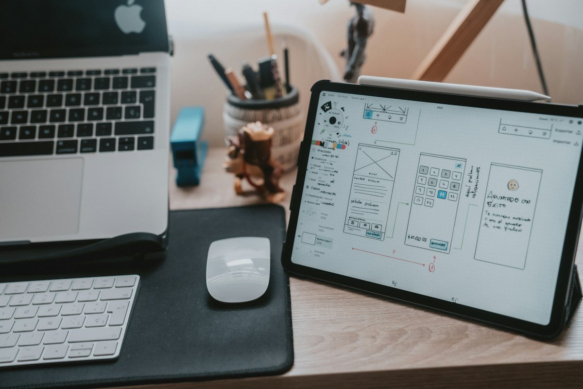 UI Kit y wireframes — imagen demo